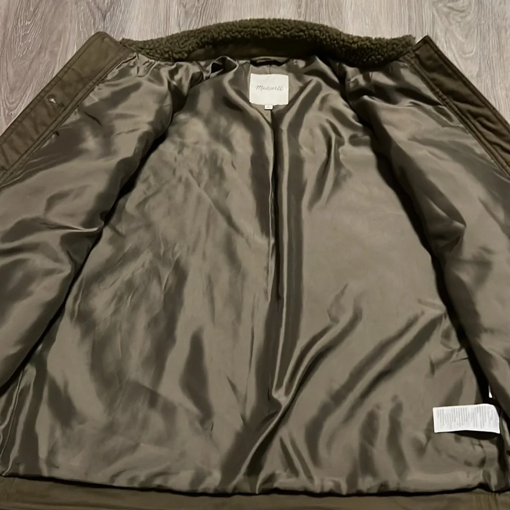 Madewell green jacket. Size S - Picture 8 of 9